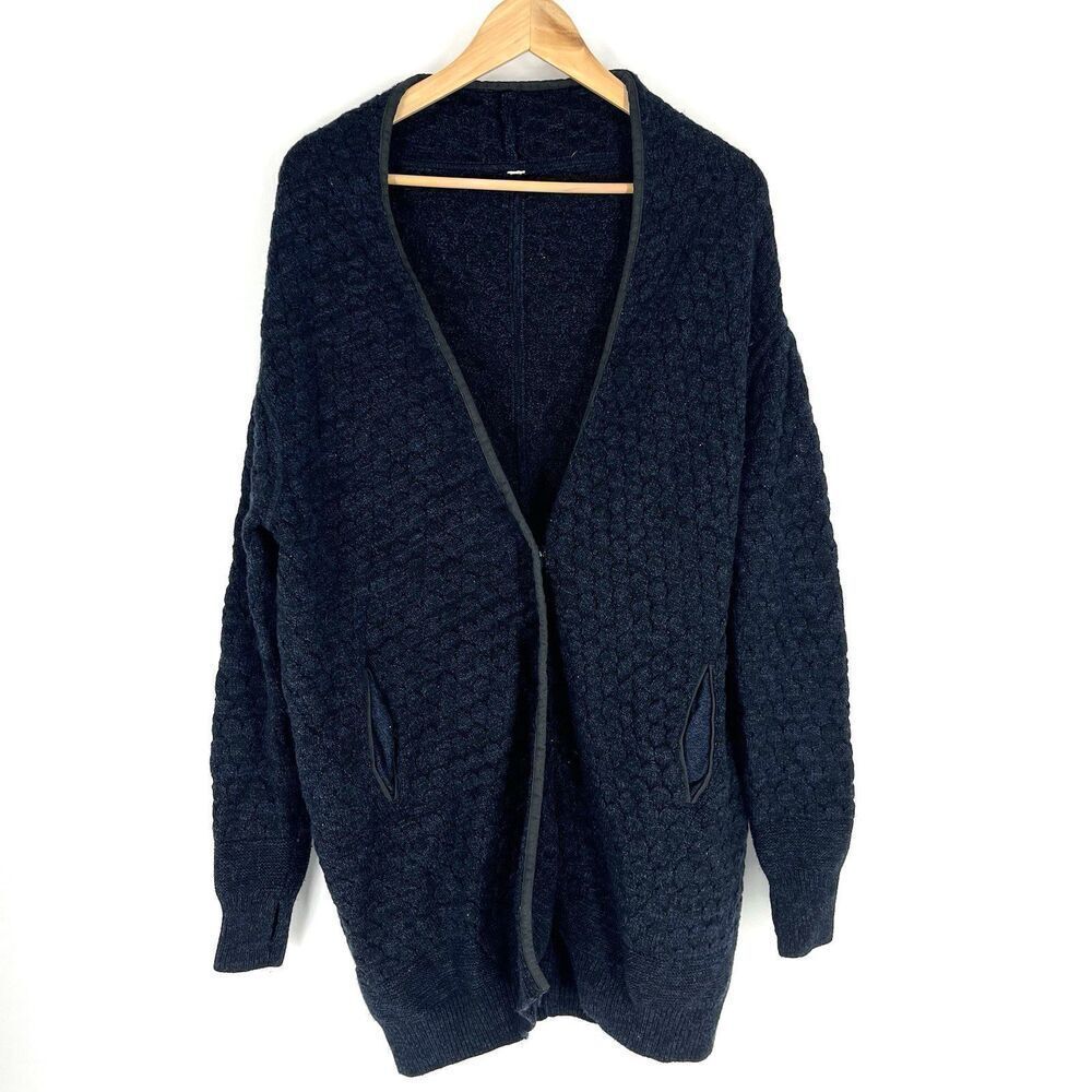 Lululemon Sweater Size XS/S Cardi All Day Chunky Merino Wool Oversized Cardigan
